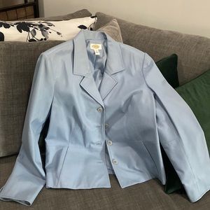 Talbots Leather Jacket